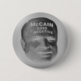 Badge Rond 5 Cm McCain va bouton négatif