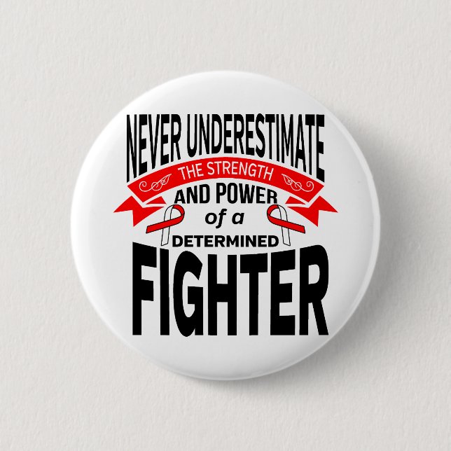 Badge Rond 5 Cm MDS (Syndromes Myélodysplastiques) (Devant)