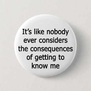 Badge Rond 5 Cm Me Connaître