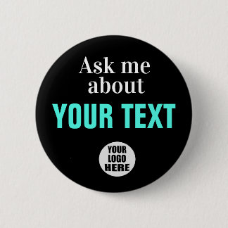 Badge Rond 5 Cm Me demander à propos du bouton personnalisé