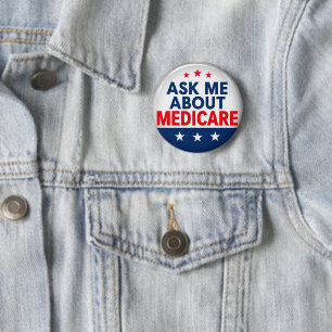 Badge Rond 5 Cm Me questionner sur Medicare