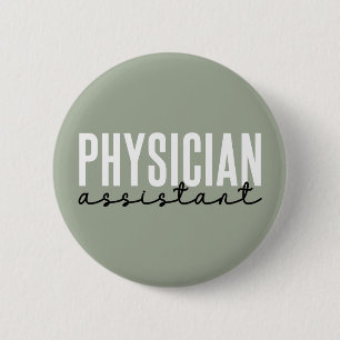 Badge Rond 5 Cm Médecin adjoint Médecin associé PA School