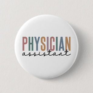 Badge Rond 5 Cm Médecin adjoint Médecin associé PA School