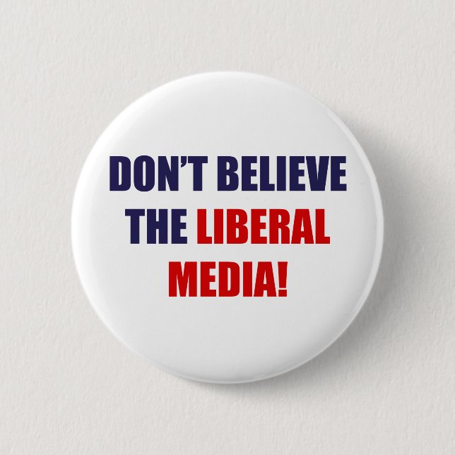 Badge Rond 5 Cm Médias libéraux (Devant)