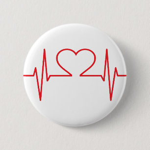 Badge Rond 5 Cm Médicale simple