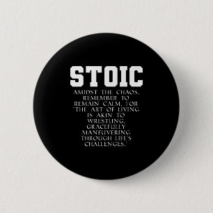 Badge Rond 5 Cm Méditations de citations de livres de l'Empire rom