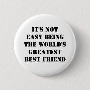 Badge Rond 5 Cm Meilleur ami