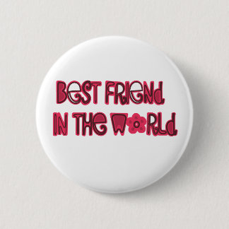 Badge Rond 5 Cm meilleur ami dans le monde