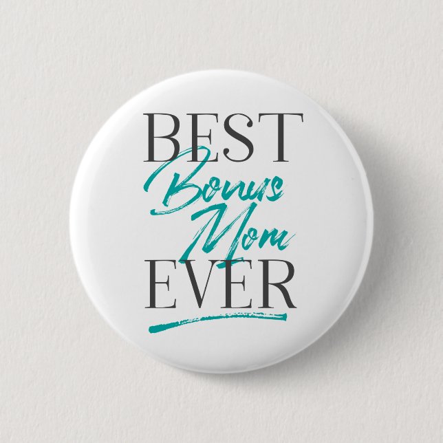 Badge Rond 5 Cm Meilleur Bonus Maman Ever Flair Collection (Devant)