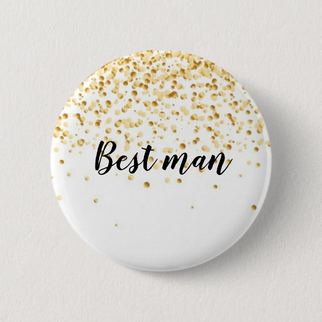 Badge Rond 5 Cm Meilleur homme (Devant)