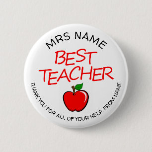 Badge Rond 5 Cm Meilleur insigne personnalisable de bouton de