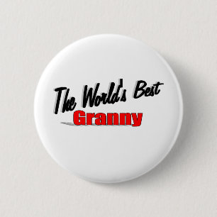 Badge Rond 5 Cm Meilleure mamie du monde