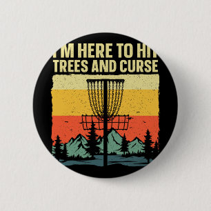 Badge Rond 5 Cm Meilleure œuvre d'art de golf à disque pour hommes