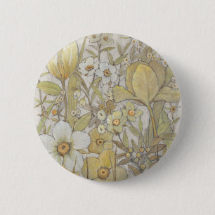 Badge Rond 5 Cm Mélanger floral