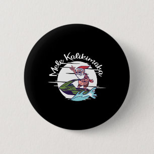 Badge Rond 5 Cm Mele Kalikimaka Papa Mele Jet Ski Noël