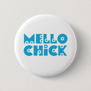 Badge Rond 5 Cm Mello Chick