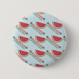 BADGE ROND 5 CM MELONAIRE