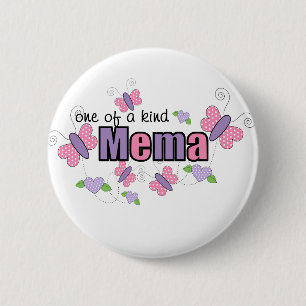 Badge Rond 5 Cm Mema Unique