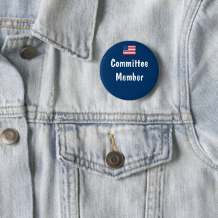 Badge Rond 5 Cm Membre du comité
