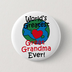 Badge Rond 5 Cm Mémé arrière super chérie