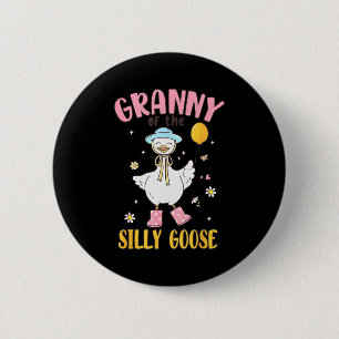 Badge Rond 5 Cm Mémé de l'anniversaire de la première année de la