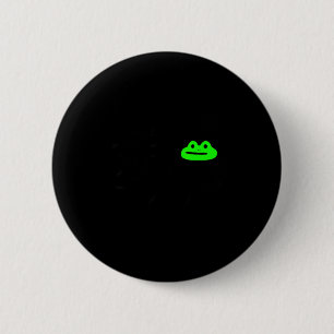 Badge Rond 5 Cm Meme Grenouille Malhonnête Se Comporter Pas Drôle