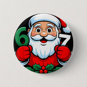 Badge Rond 5 Cm Mème numéro 67 Six Sept Pour Hommes Femmes Enfants