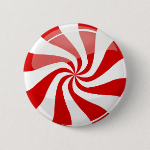 Badge Rond 5 Cm Menthe poivrée ronde savoureuse