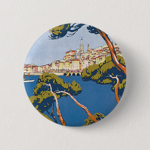 Badge Rond 5 Cm Menton