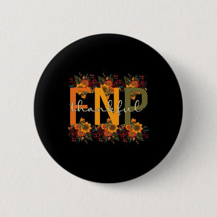 Badge Rond 5 Cm Merci FNP Thanksgiving Family Nurtione Pratitione