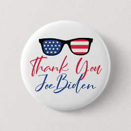 Badge Rond 5 Cm Merci Joe Biden