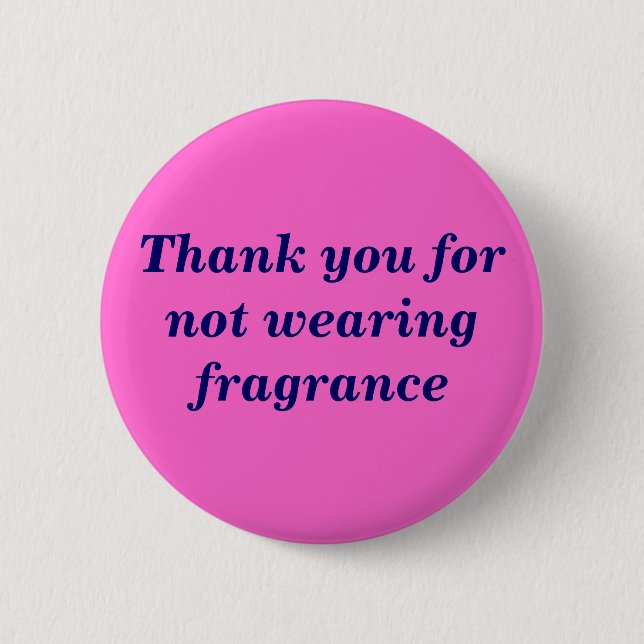 Badge Rond 5 Cm Merci pour le parfum de port (Devant)