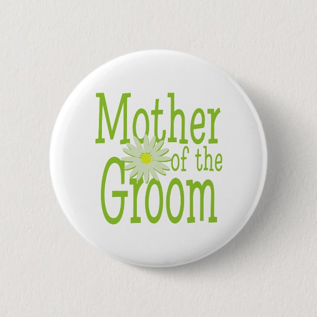 Badge Rond 5 Cm Mère de la chambre / Marguerite (Devant)
