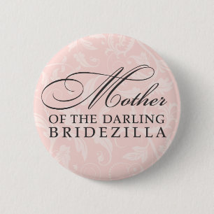 Badge Rond 5 Cm Mère de la mariée
