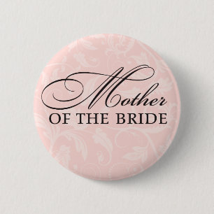 Badge Rond 5 Cm Mère de la mariée