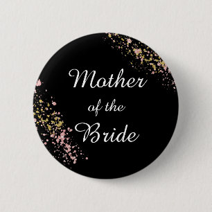 Badge Rond 5 Cm Mère de la mariée