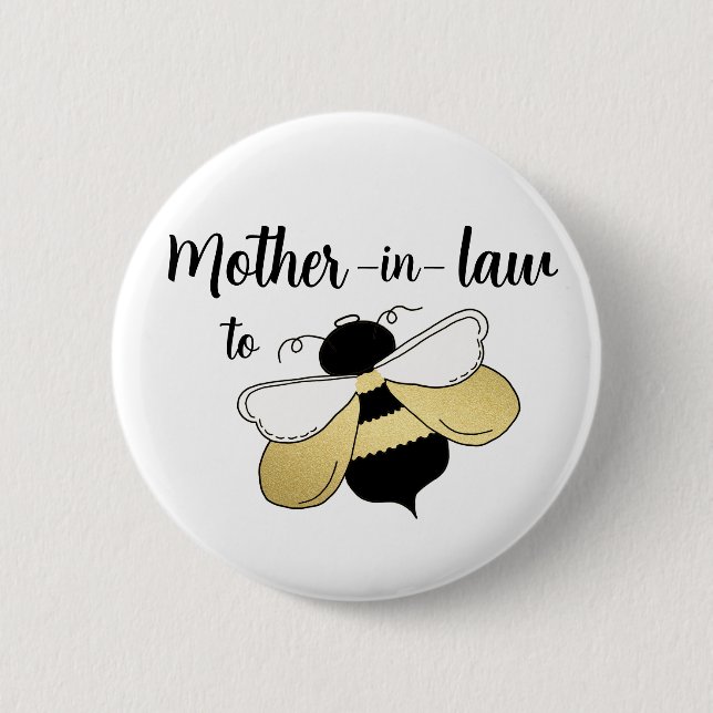 Badge Rond 5 Cm Mère en droit d'être (Devant)