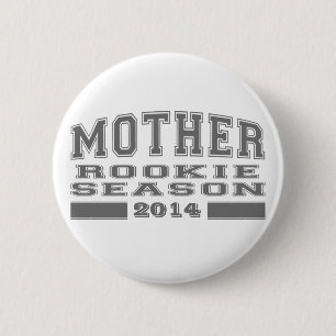 Badge Rond 5 Cm Mère - saison novice (année personnalisable)