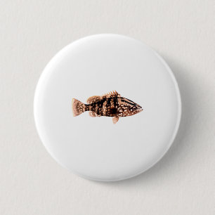 Badge Rond 5 Cm Mérou de Nassau