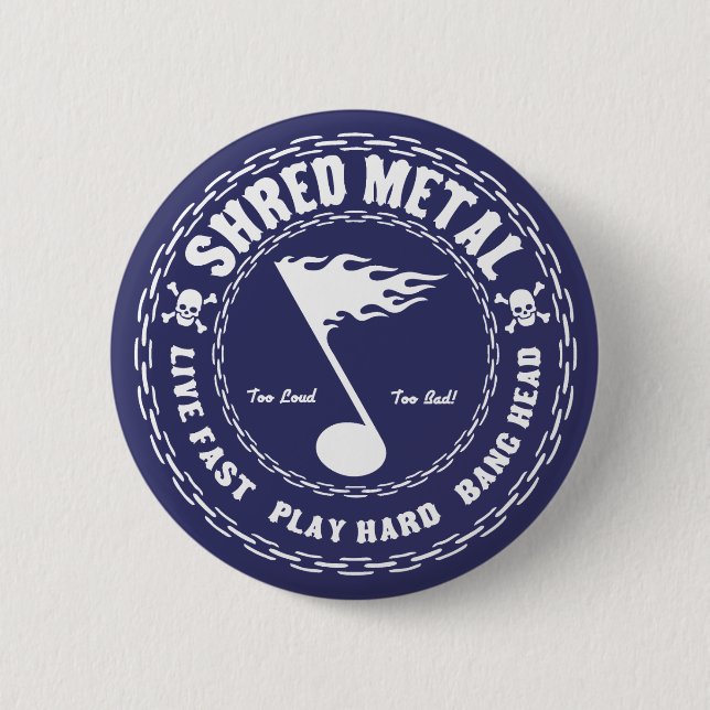 Badge Rond 5 Cm Métal de lambeau (Devant)