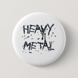 BADGE ROND 5 CM MÉTAL LOURD