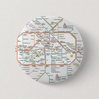 Badge Rond 5 Cm Métro de Berlin