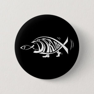 Badge Rond 5 Cm Mettant la victoire à Darwin (par