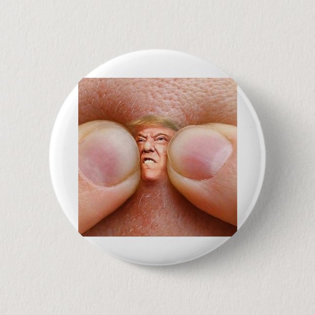 Badge Rond 5 Cm mettre en accusation Trump (Devant)