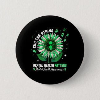 Badge Rond 5 Cm Mettre un terme à la stigmatisation santé mentale