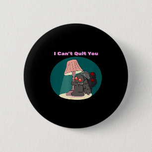Badge Rond 5 Cm Mignon cryptide mothman ne peut pas quitter l'humo