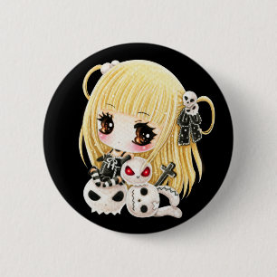 Badge Rond 5 Cm Mignon et frais