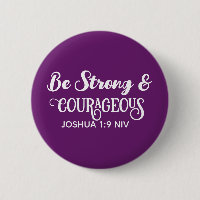 Mignon Violet Foncé Fort et Courageux Simple