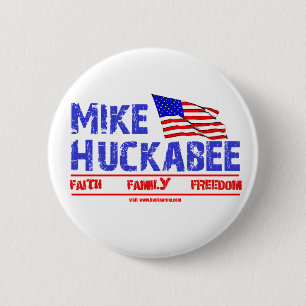 Badge Rond 5 Cm Mike Huckabee