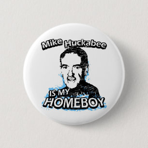 Badge Rond 5 Cm Mike Huckabee est mon homeboy